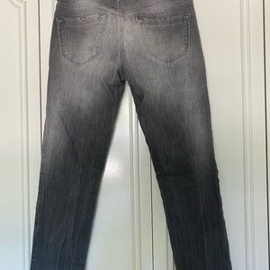 Gray jeans pants
